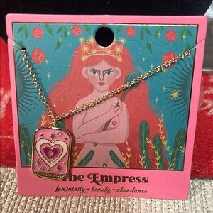 Pink and Gold Necklace